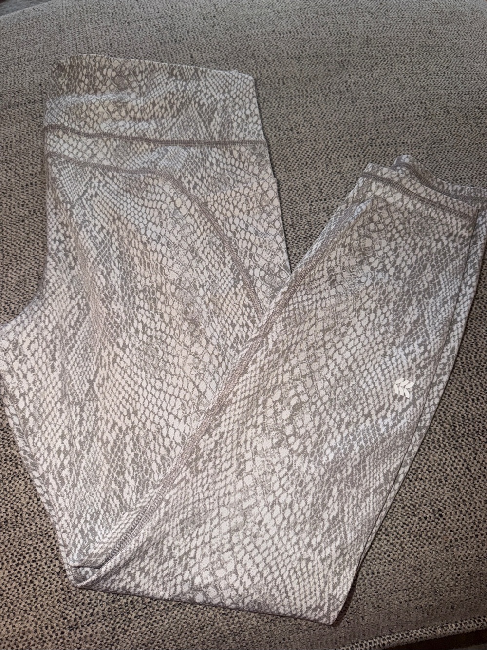 Neutral Snake Print Leggings